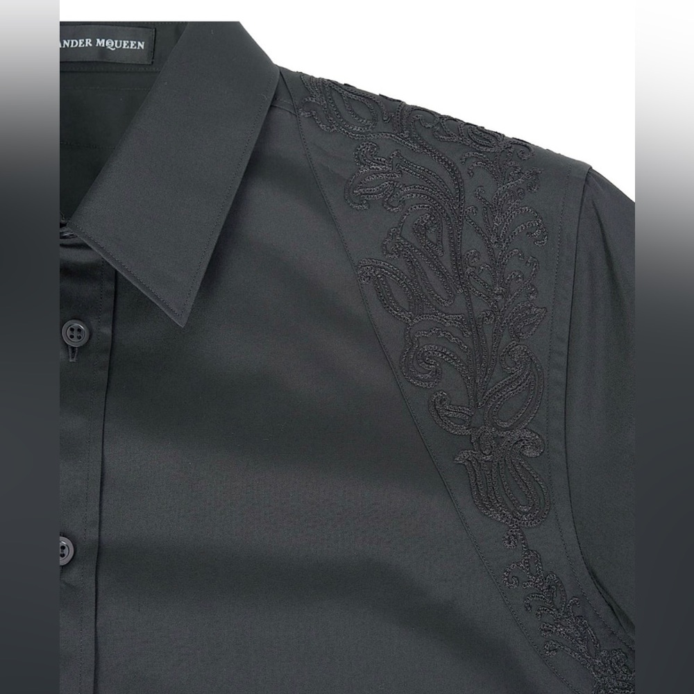 Alexander McQueen harness shirt